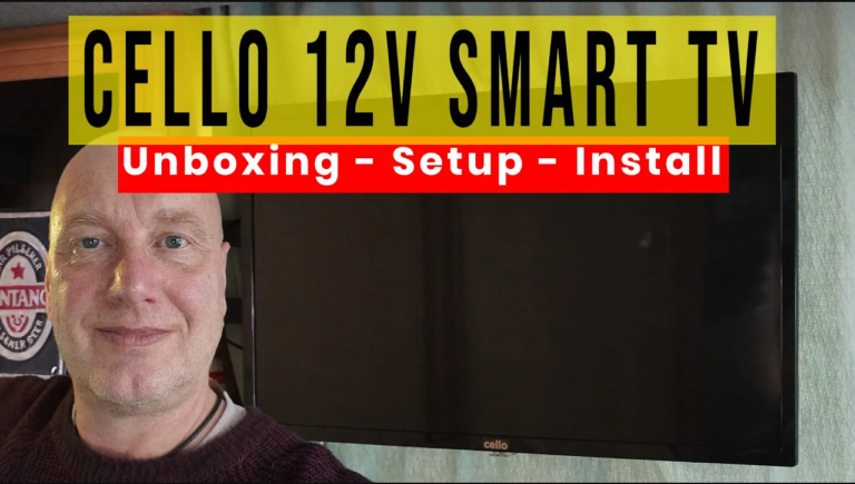 Cello ZRTG0242 Traveller 12v Smart TV – Review and Install