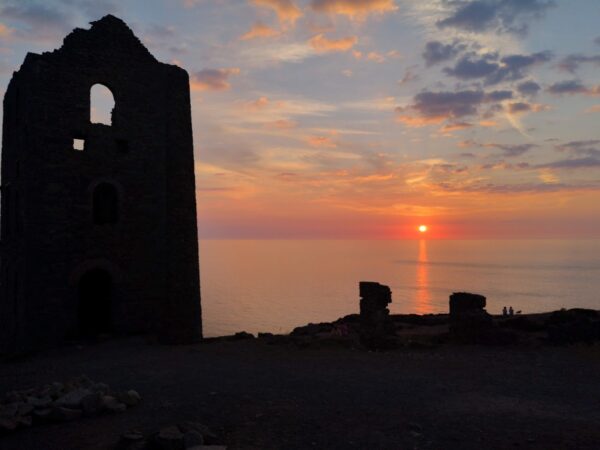 Cornish Coast at sunset