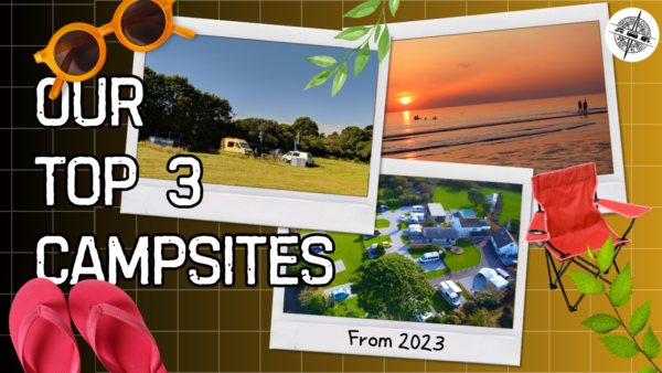 Our top 3 campsites
