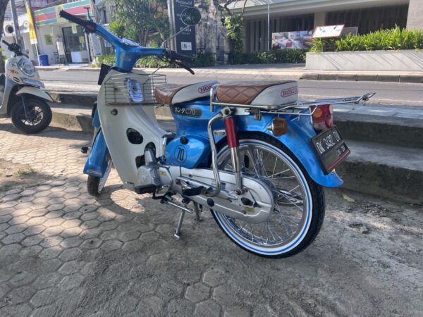 Honda Cub near Garlic Lane