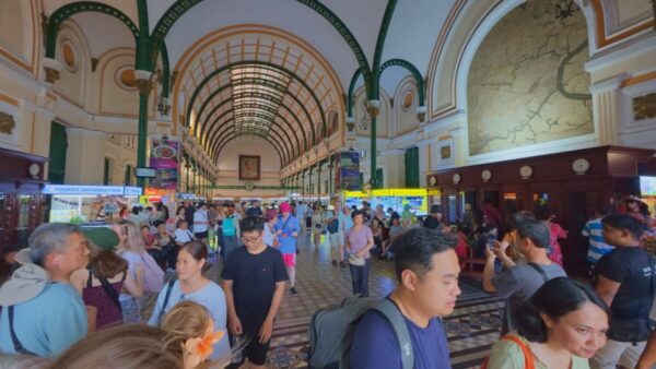 Saigon Central Post Office interior