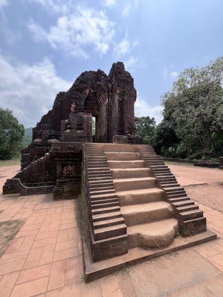 Ancient My Son Vietnam temple ruins