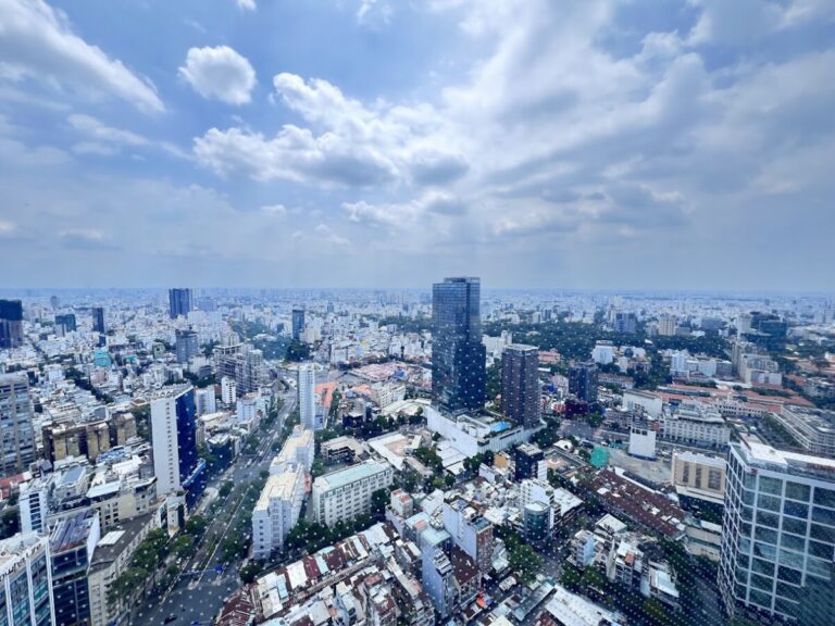 Skyline view of Ho Chi Minh